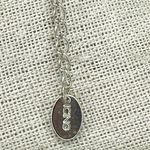 Icing Silver Tone Rhinestone Drop Necklace Photo 2