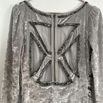 Kimchi Blue  Silver Dress EUC Photo 3