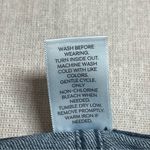 Westport | Dark Wash Embroidery Accented Signature Fit Ankle Jeans | Size 12 Photo 11