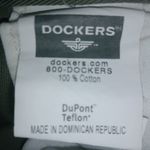 Dockers  Stain Defender 14 32x29 Olive Cotton Khaki Pants Plus Photo 3