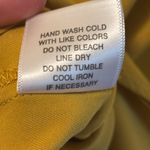 A New Day Rose + Olive Blouse Size M Mustard Yellow Color Short Sleeves Photo 9