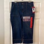 Gloria Vanderbilt  Capri Jeans size 8 brand new inseam 20” waist 32” Photo 1