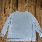 White Crow blue oversized crewneck Photo 4