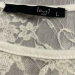 Love j Short sleeve sheer lace round neck blouse Photo 5