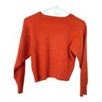 Daisy Orange Crop Pullover Sweater Size M Size M Photo 1