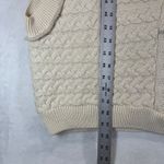 Free People  Sweater Vest Sleeveless Knit‎ Patchwork Cottagecore Size S READ Photo 2