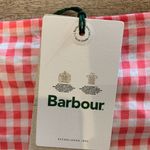 Barbour  NWT short sleeve knit shirt.  Size: XL.  Pink / white checkered. Photo 1