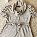 Knit/cowlneck/shortsleeve Dress Tan Photo 4