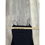 SKIMS  Fits Everybody Long Slip Dress Onyx Black Sleeveless Kim Kardashian‎ XL Photo 4