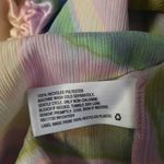 Future Collective Skirt Womens Size 12 Pink Green Marbled Ruched Party Sexy Photo 10