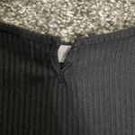 Tresics black cropped short sleeved shirt S Photo 1