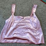 Wild Fable COPY - NWOT Light Pink Velvet Cropped Tank Top Photo 0
