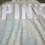 PINK - Victoria's Secret Victoria Secret Pink Hoodie Womens Large Speckled‎ Front Zip Casual Streetwear Photo 13