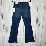 Unpublished NWT  JANET High-Rise Flare Jeans Sz 30 (30 x 33) Blue Stretch Photo 6