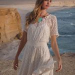 Anthropologie Leifnotes Sequin Off The Shoulder Dress Photo 0