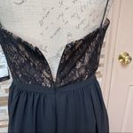 AQUA  black cocktail lacy corset mini dress milkmade dress barbiecore  Sz 10 Photo 6