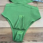 ZARA Lime Green Ribbed Bodysuit- NWT Photo 8
