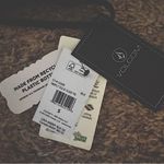 Volcom NWT  Black Triangle Bikini Top- Small Photo 2