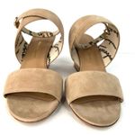 Salvatore Ferragamo SHEENA SUEDE ANKLE STRAP GANCINI SANDALS SIZE 9 Photo 3