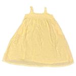 Stars Above  Butter Yellow Cotton Gauze Boho Oversized Beach Dress size M Photo 0