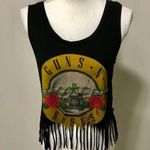 Divided Guns N Roses fringe trim tank Photo 3
