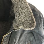 Carhartt Womens Weathered Wildwood Jacket Sherpa Lined Canvas 100815 Black L Photo 1