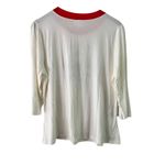 Unique Vintage  Felix The Cat Hearts Graphic Top‎ Red Neck Tie Womens L Photo 5