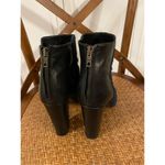 J. Crew Collection navy calf hair booties size 7.5 Blue Photo 4