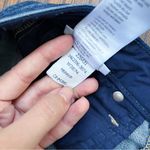 Paige  • Miki Straight Jeans low rise cropped raw release hem Merrick dark wash Photo 5