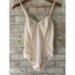 Item M6 All Mesh Shape Bodysuit $128.00 Apricot Nude Large EUC Support Wear Photo 4