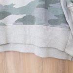 Aerie  Womens Oversized Camo Sweatshirt Size M Green Pullover Cozy Casual Lounge Photo 4