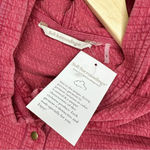 Soft Surroundings NWT  Hoodie Waffle Textured Sweatshirt Pullover 3/4 Sleeve Photo 9