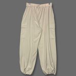 NWT GapFit Runaround Jogger Cargo Pants Beige High Rise 4 Way Stretch Women's M Tan Size M Photo 1