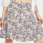 MINKPINK Flowy Floral Ruffled Mini Skirt Sz M Photo 0