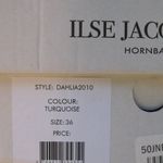 Ilse Jacobsen Womens 6 Turquoise Suede Espadrilles Shoes Blue Photo 8