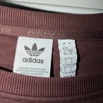 Adidas Maroon Sweatshirt with Logo Photo 2