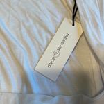 Treasure & Bond Treasure‎ & Bond White Gray Trim Long Sleeve T Shirt Top Womens XS Photo 3