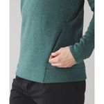 Lululemon &go Endeavor Long Sleeve Heathered Deep Green size 6 excellent conditi Photo 7