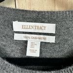 Ellen Tracy  Charcoal Cashmere Sweater Photo 2