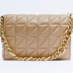 ZARA Tan Purse Photo 0