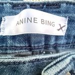 ANINE BING  Women’s Cropped Blue Jeans size 30 Photo 1