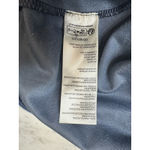 Free People  Cupcake Velvet Top Blue Ruched Puff Sleeve V‎ Neck Size S Holiday Photo 4