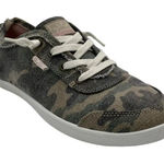 Skechers  BOBS B Cute Frayed Canvas Slip-Ons Camoflague Troop Cutie Sneakers Photo 0