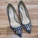 Neiman Marcus  embellished shiny holographic pumps size 6 Photo 0