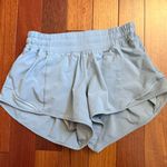 Lululemon  Grey Hotty Hot Low Rise Shorts 2.5" Photo 0