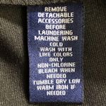 CHAPS Black Skirt Size 4 W/Side Zipper & Cougar Print Belt New With Tags Photo 6