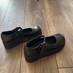 Sedai black leather Mary Jane platform / flatform size 38 or is 8 Photo 3