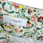 Loft Floral Mid Rise Cotton Chino 4" Short 4 Photo 6