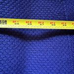 Buttons Maggie Lawrence Sweater Large Knit V-Neck Blue Gold Heart Sz 22/… Photo 12