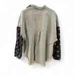 POL  Gray Wash Star Denim Shirt Photo 1